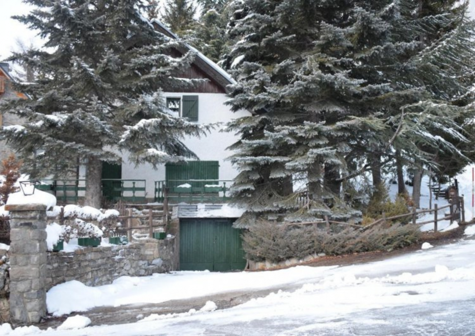 Casa Fir exteriores nieve Formigal