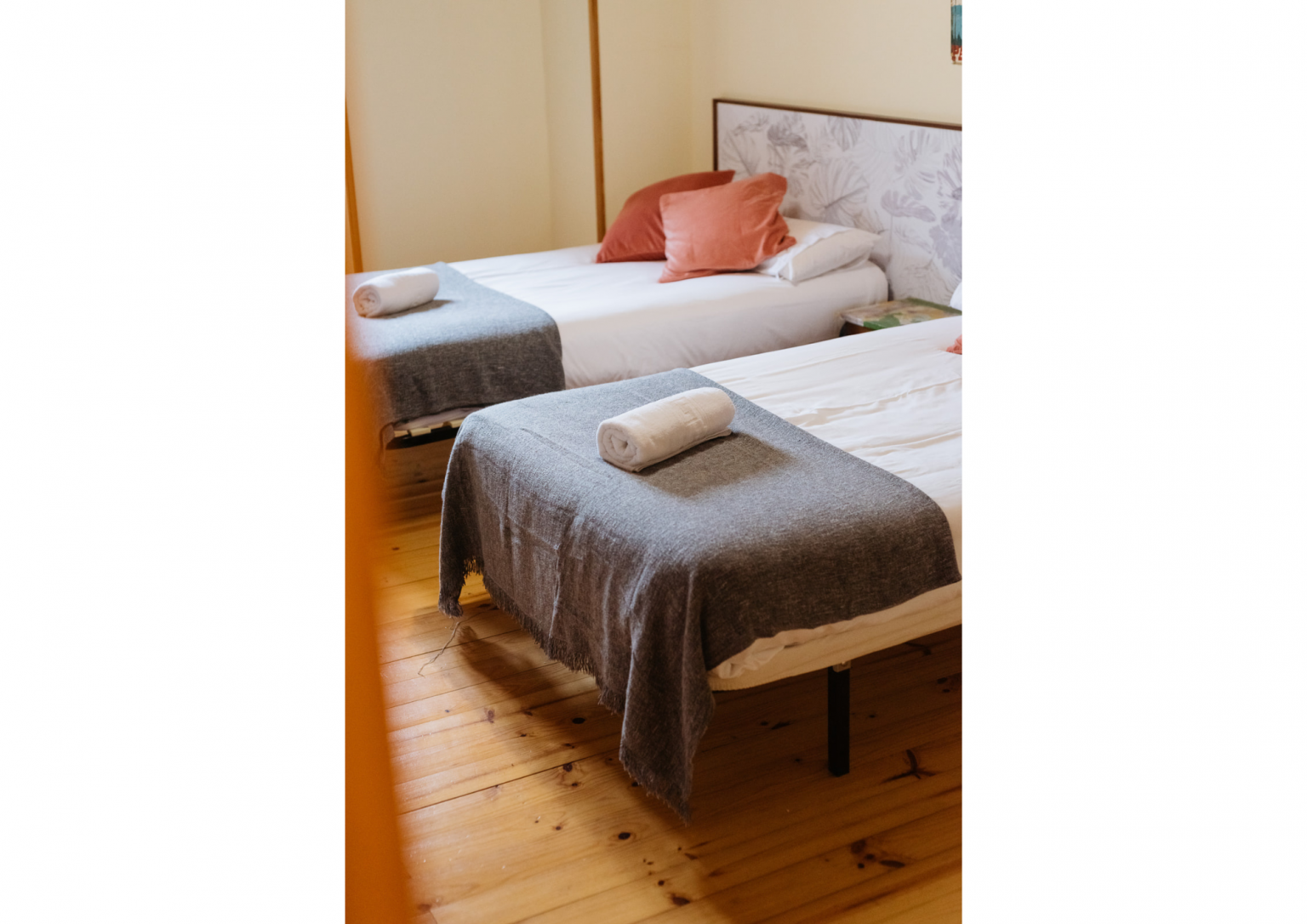 Dormitorio dos personas en la casa Arix en Sallent de Gallego